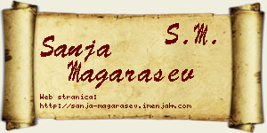 Sanja Magarašev vizit kartica
